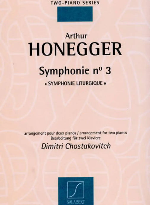 HONEGGER - Symphonie n.3 