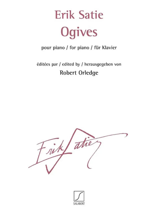 SATIE - Ogives