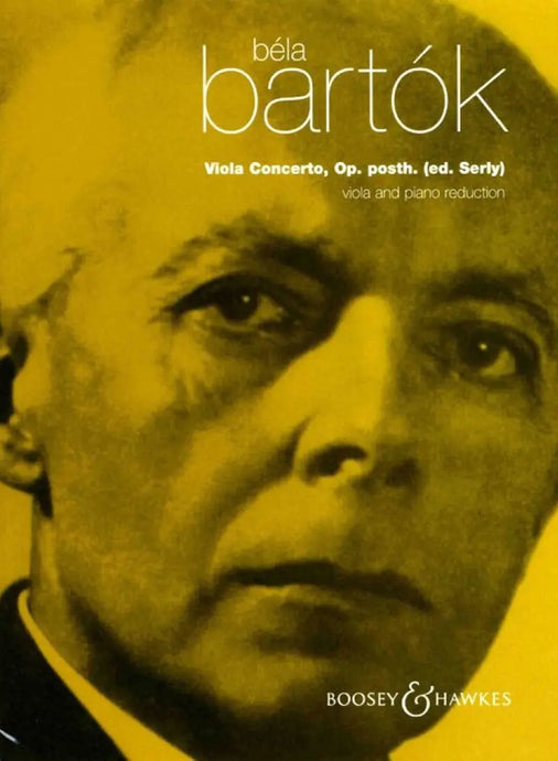 BARTOK - Viola Concerto Op. Posthumous