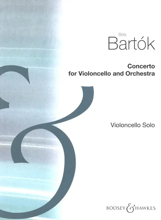 BARTOK - Concerto For Violoncello and Orchestra - Parte Cello