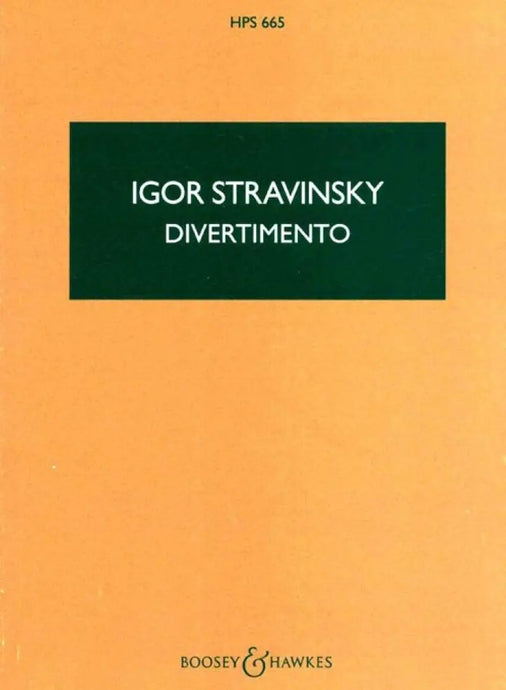 STRAVINSKY - Divertimento
