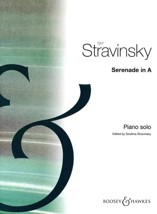 STRAVINSKY - Serenade in A