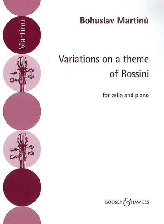 MARTINU - Variations on a theme of Rossini