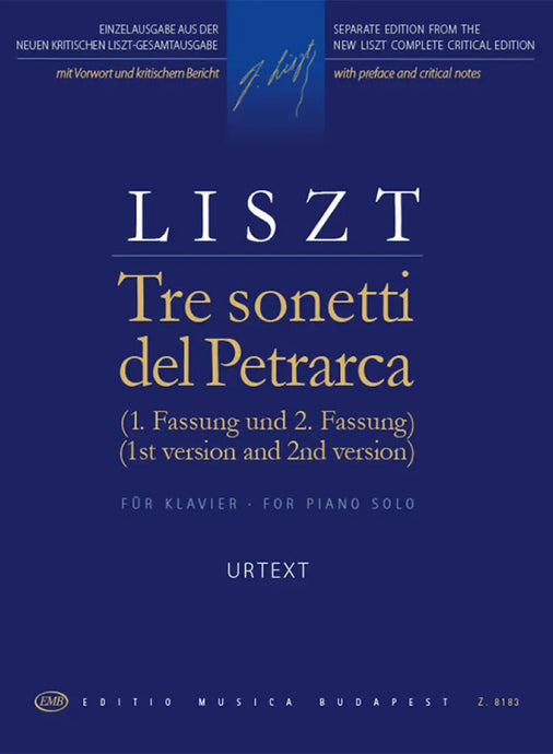 LISZT - Tre Sonetti Del Petrarca