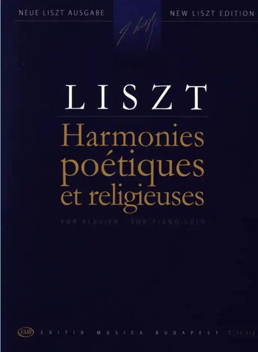 LISZT - Harmonies poetiques et religieuses