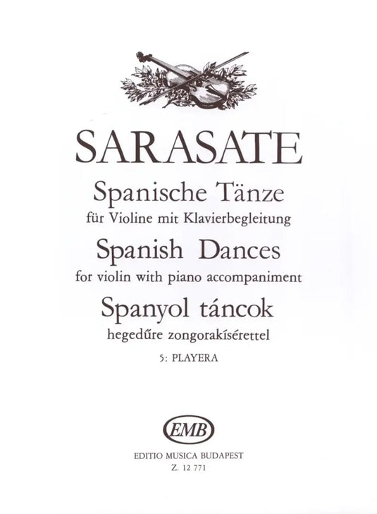 SARASATE - Spanische Tanze - Playera op.23 n.1