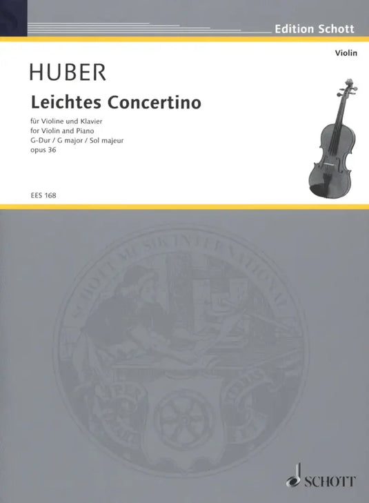 HUBER - Leichtes Concertino G-dur Op. 36