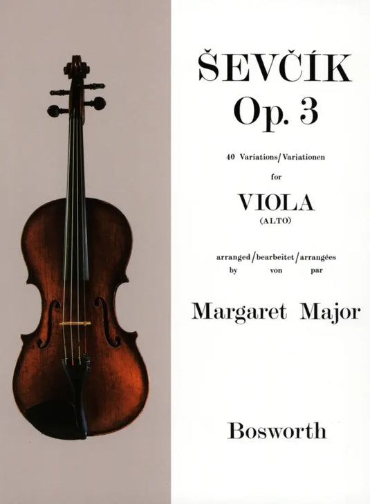 SEVCIK - Viola Studies: 40 Variations Op.3