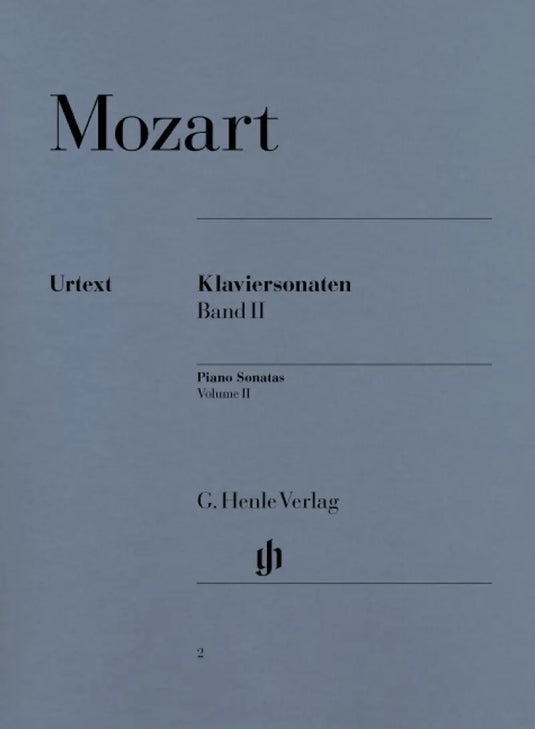 MOZART - Piano Sonatas Volume 2