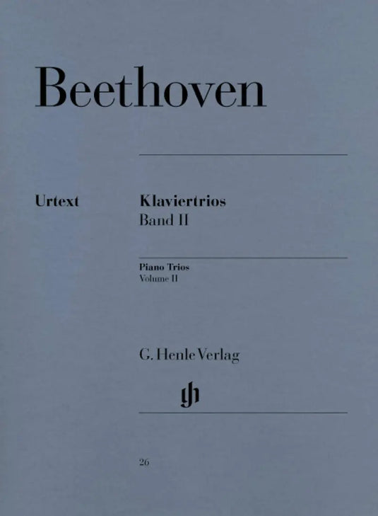 BEETHOVEN - Piano Trios - Volume II