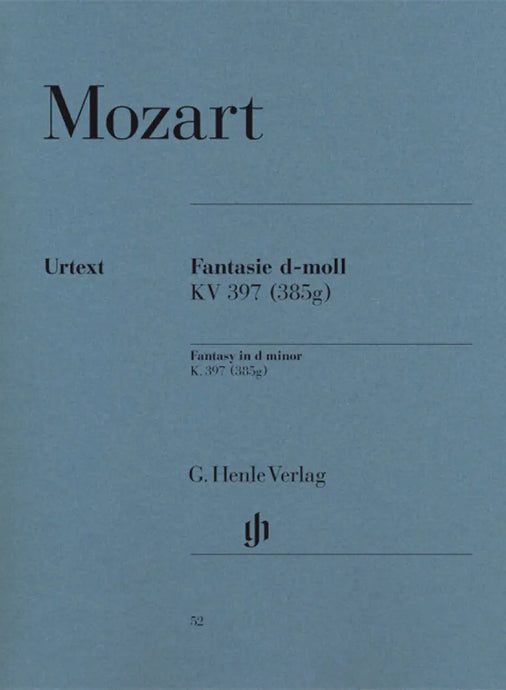 MOZART - Fantasy In D Minor K.397