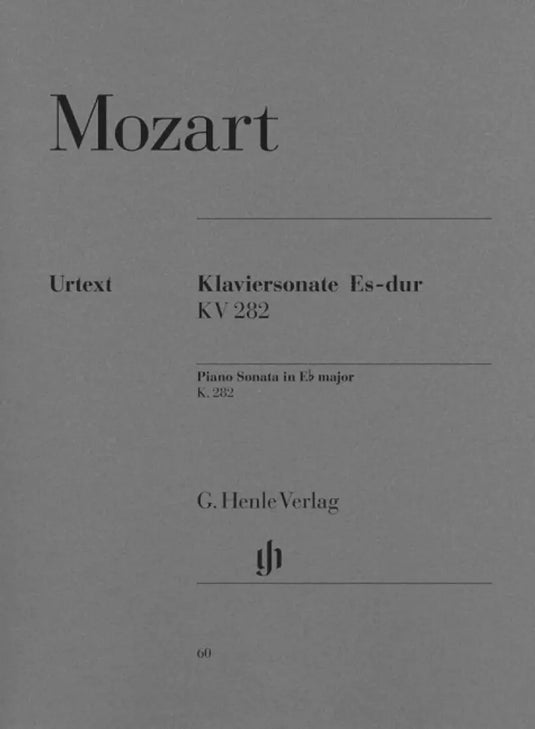 MOZART - Piano Sonata E Flat Major KV 282