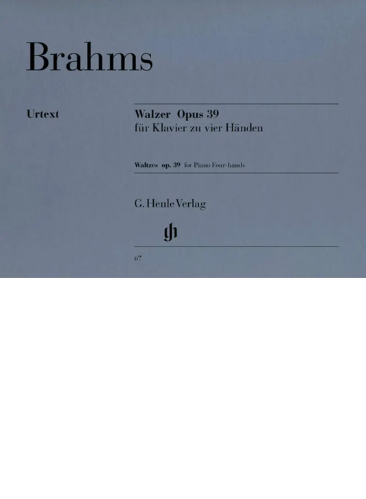 BRAHMS - Waltzes Op.39 - Piano Duet
