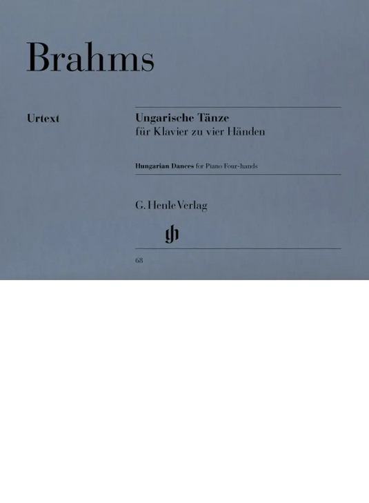 BRAHMS - Hungarian Dances for Piano Four-hands