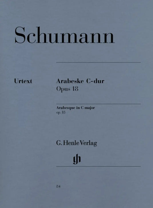 SCHUMANN - Arabesque In C Op.18