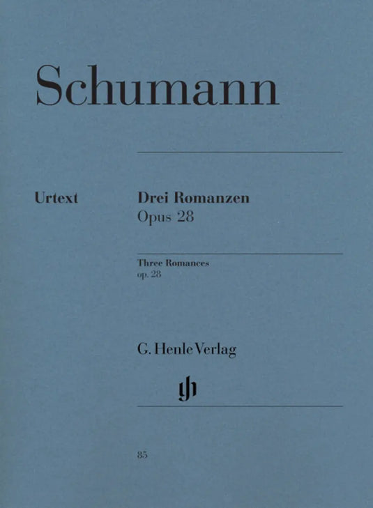 SCHUMANN - Three Romances Op.28