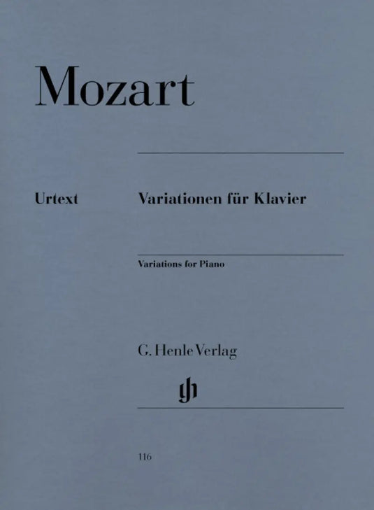 MOZART - Piano Variations