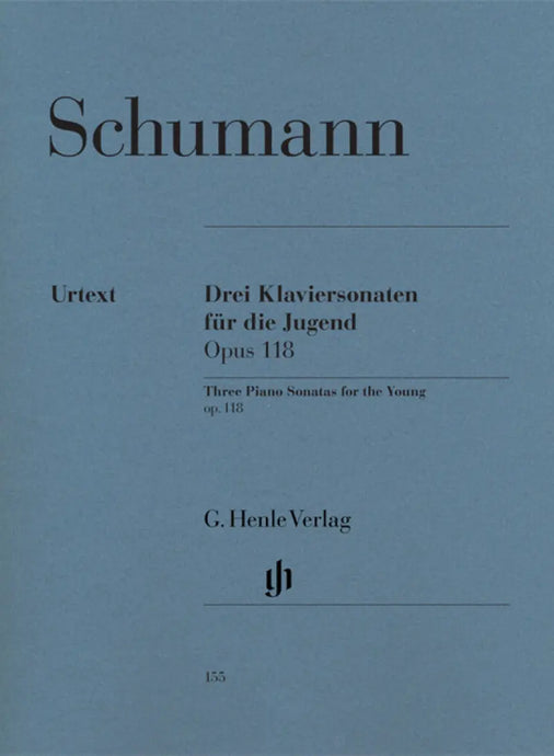 SCHUMANN - Drei Klaviersonaten für die Jugend op. 118