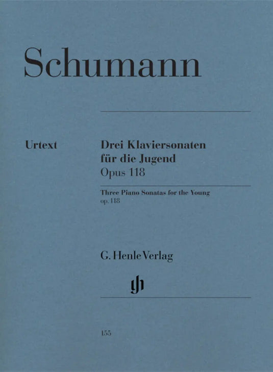 SCHUMANN - Drei Klaviersonaten für die Jugend op. 118