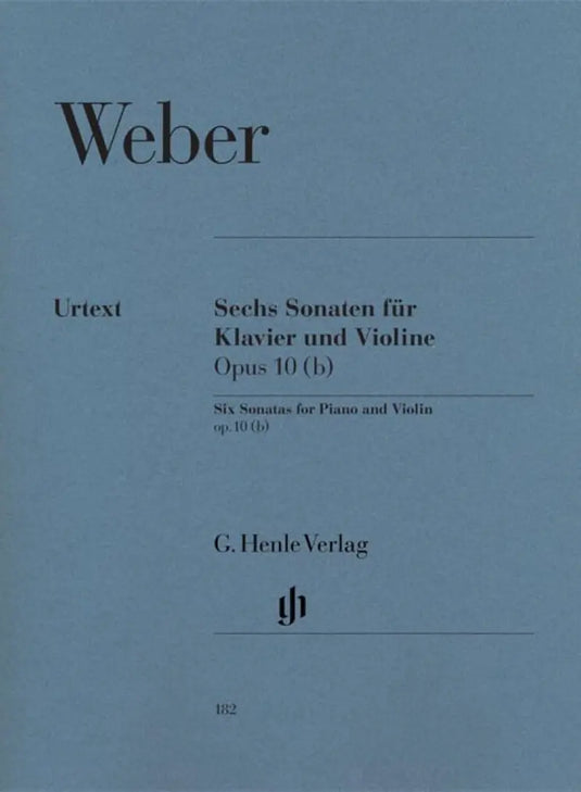 WEBER - 6 Violin Sonatas op. 10 (b)