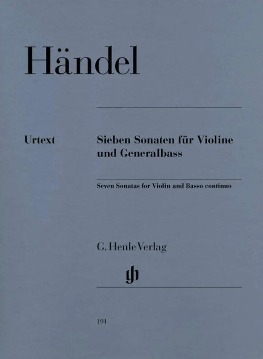 HANDEL - Seven Sonatas