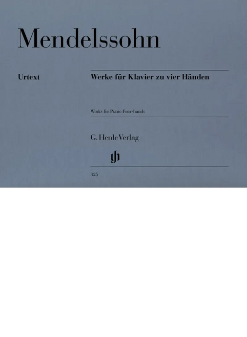 MENDELSSOHN - Works For Piano Four-Hands