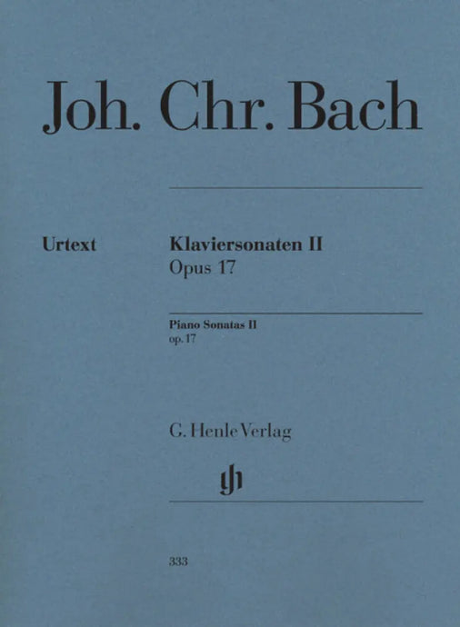 BACH Johann Christian - Sonaten 2 Opus 17