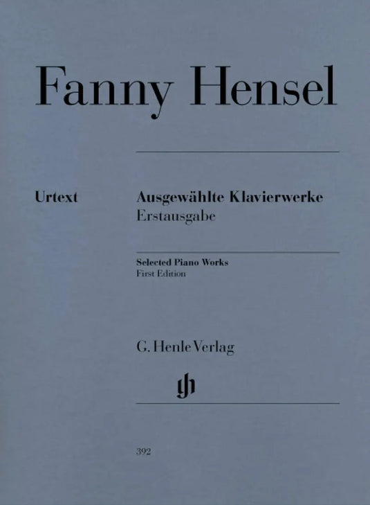 FANNY HENSEL - Ausgewählte Klavierwerke