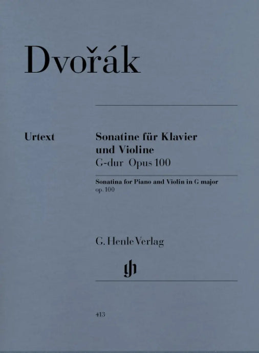 DVORAK - Sonatina For Piano And Violin In G Op.100