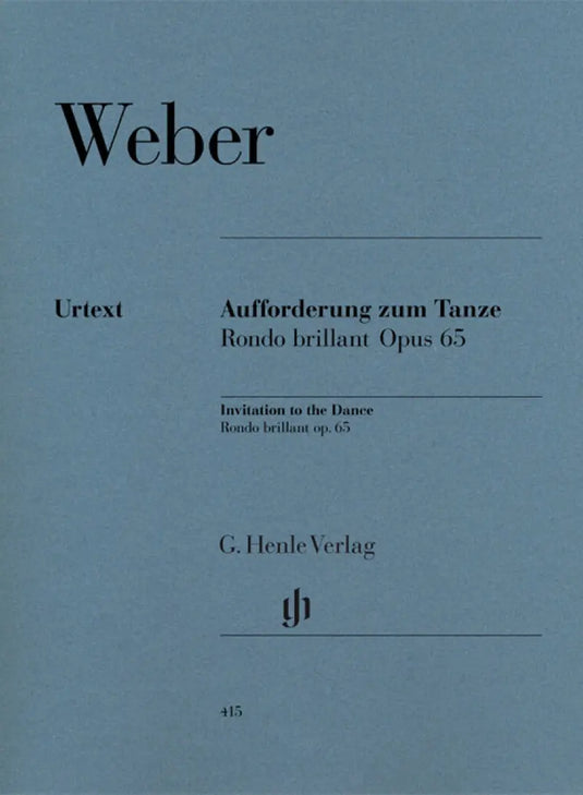 WEBER - Aufforderung Zum Tanze - Rondo Brillant