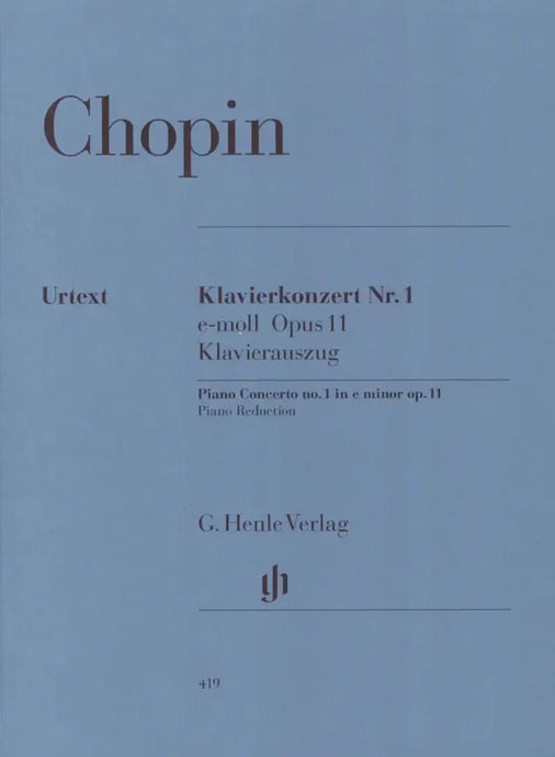 CHOPIN - Klavierkonzert 1 e-moll Opus 11