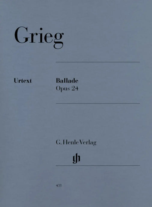 GRIEG - Ballade op.24