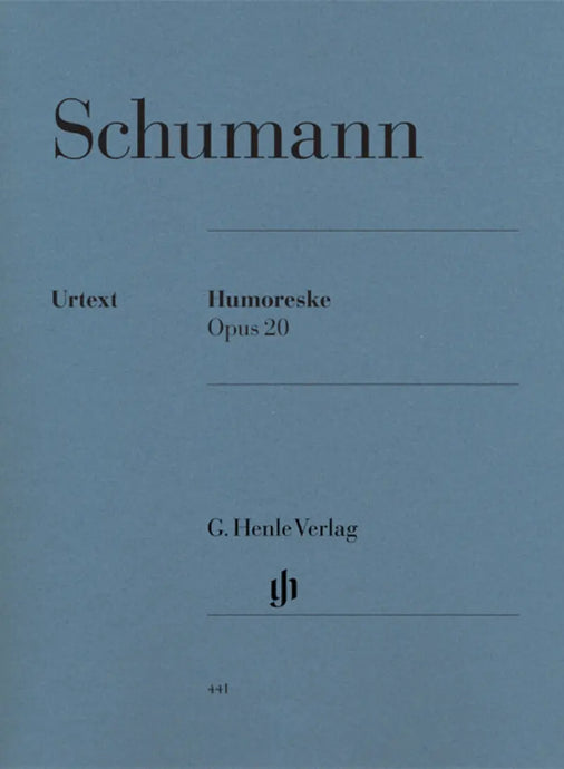 SCHUMANN - Humoresque In B Flat Op.20 - Revised Edition