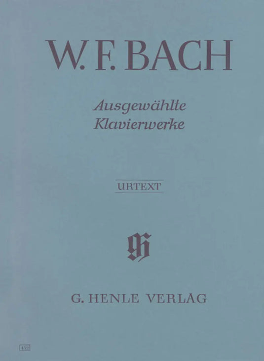 W.F.BACH - Ausgewählte Klavierwerke