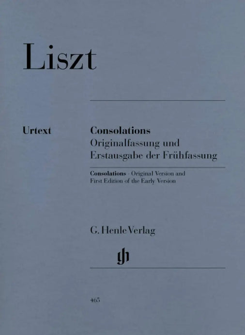 LISZT - Consolations