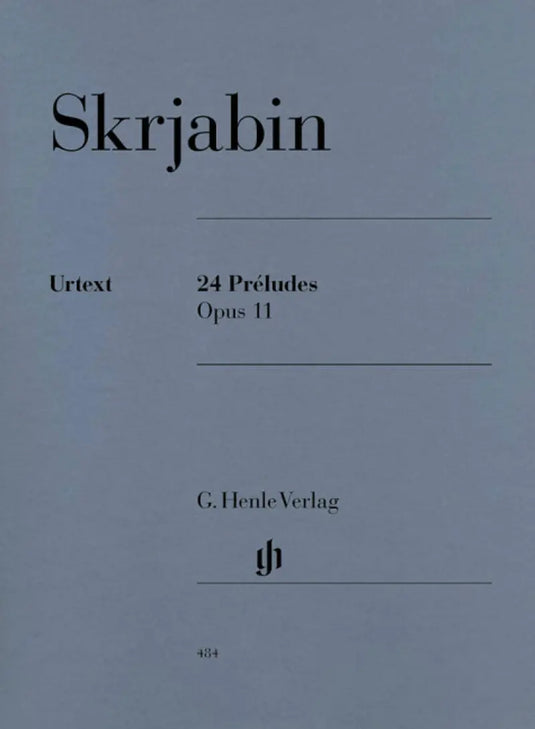 SKRJABIN - 24 Preludes Op.11