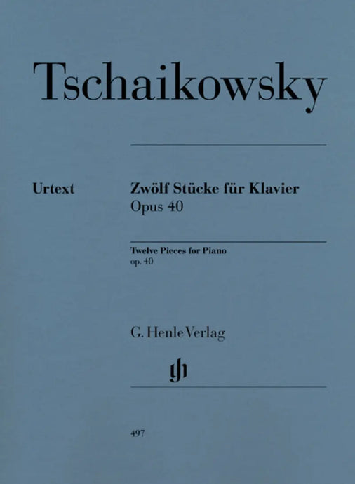 TSCHAIKOWSKY - Twelve Piano Pieces Op. 40