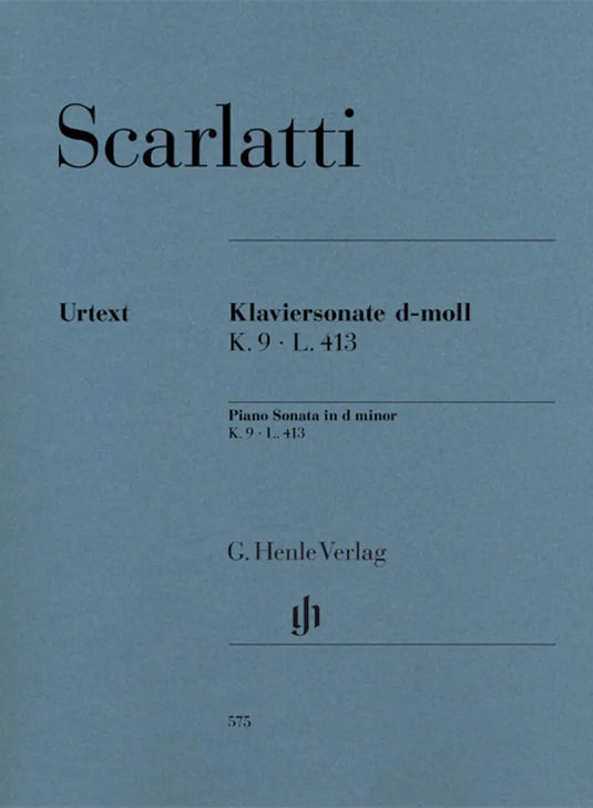 SCARLATTI - Piano Sonata In D Minor K.9 L.413