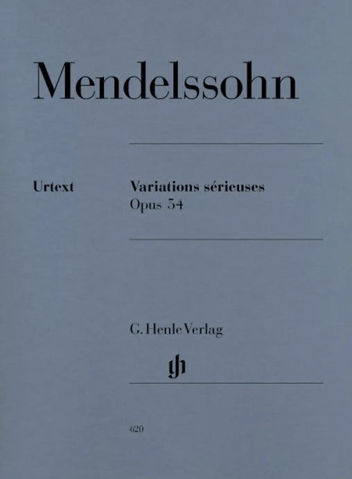 MENDELSSOHN - Variations Sérieuses Op. 54