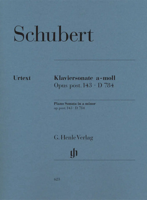 SCHUBERT - Klaviersonate a-Moll Op. Post. 143 D 784