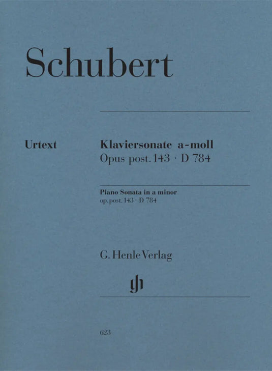 SCHUBERT - Klaviersonate a-Moll Op. Post. 143 D 784