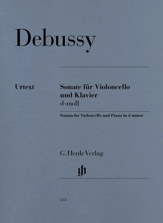 DEBUSSY - Sonata for Violoncello and Piano in d minor