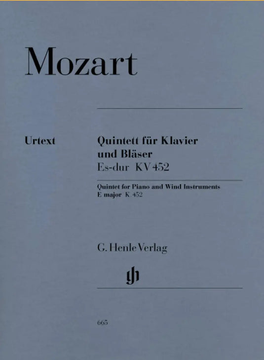 MOZART - Quintet E flat major K. 452 for Piano, Oboe, Clarinet, Horn and Bassoon