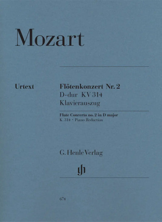 MOZART - Concerto For Flute And Orchestra In D KV314