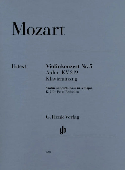 MOZART - Violin Concerto no. 5 A major K. 219