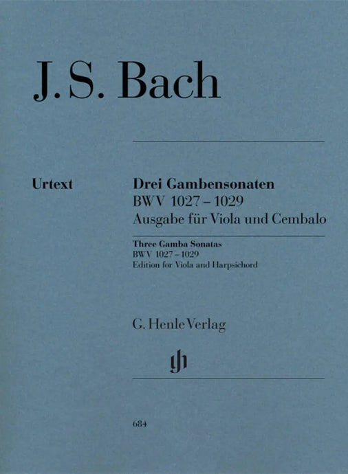 BACH - Sonatas for Viola da Gamba and Harpsichord