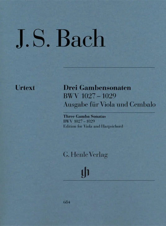 BACH - Sonatas for Viola da Gamba and Harpsichord