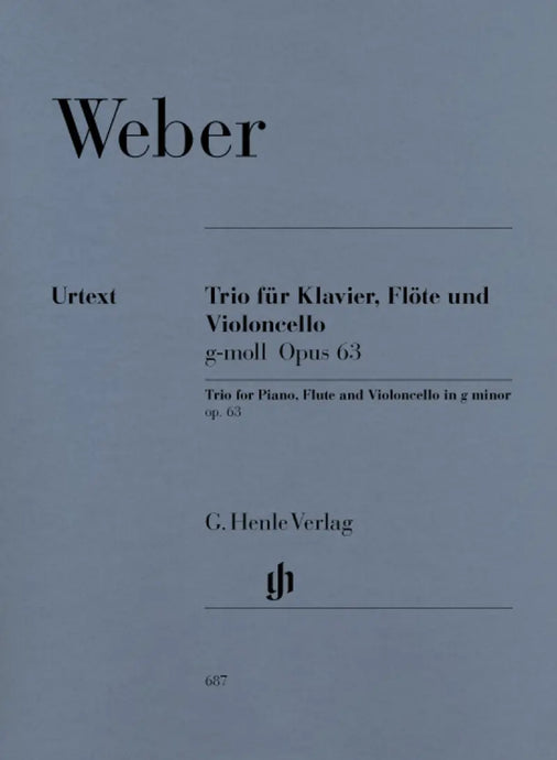 WEBER - Trio In G Minor Op.63
