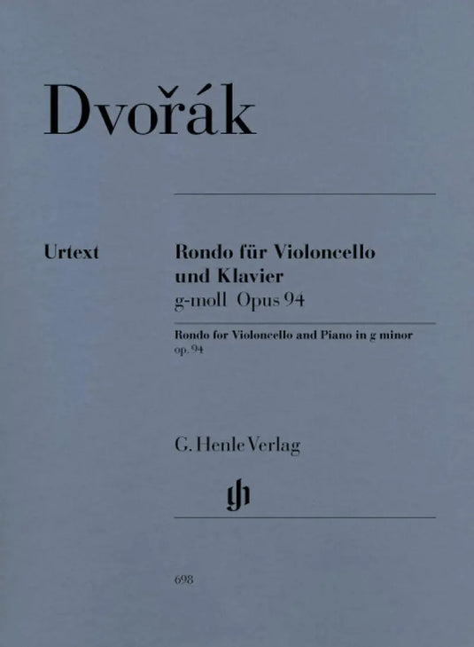 DVORAK - Rondo for Violoncello and Piano in g minor op.94