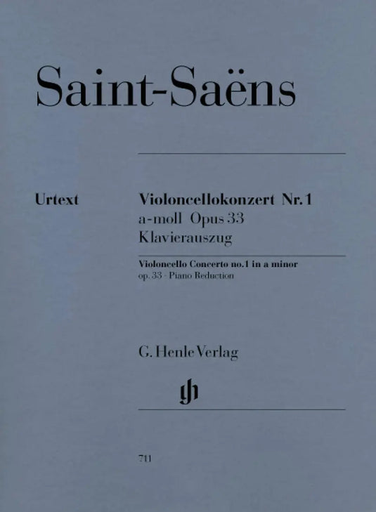SAINT-SAENS - Violoncello Concerto no. 1 a minor op. 33